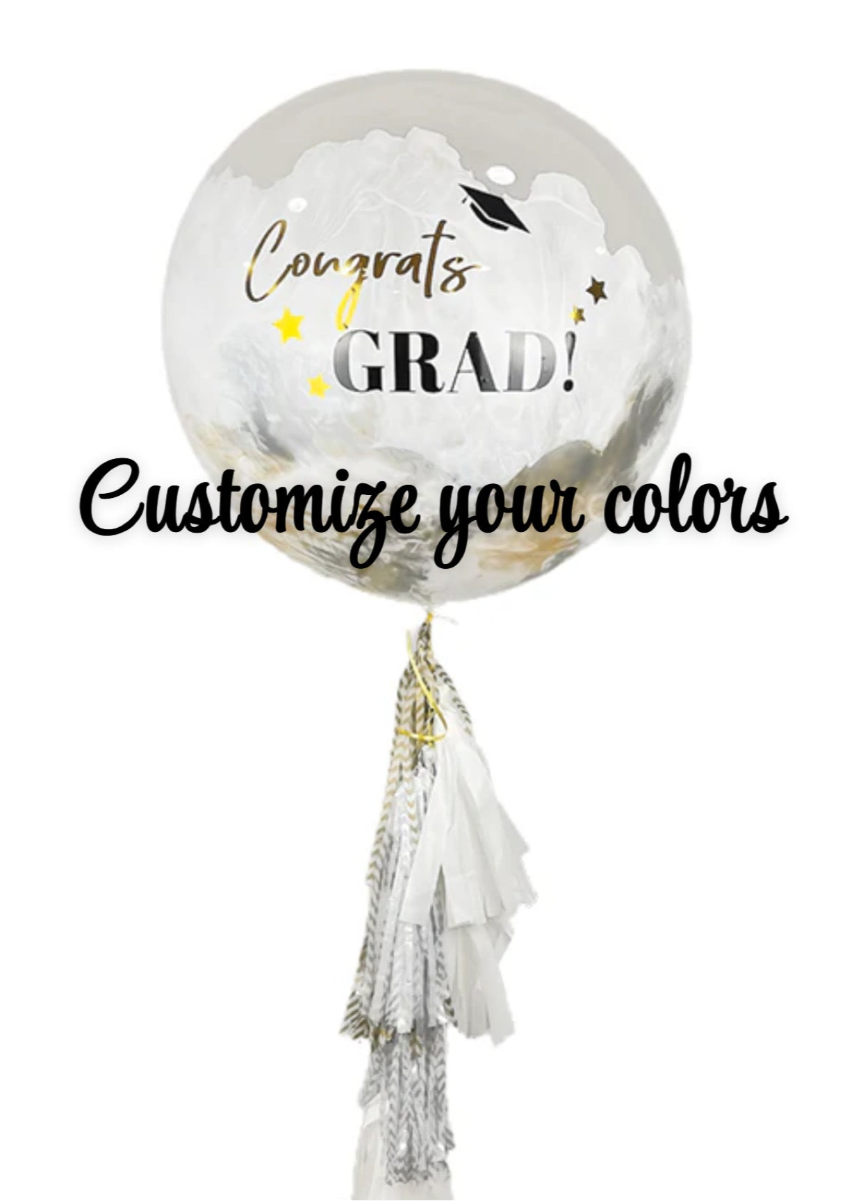 Grad Bubble (customize your colors)